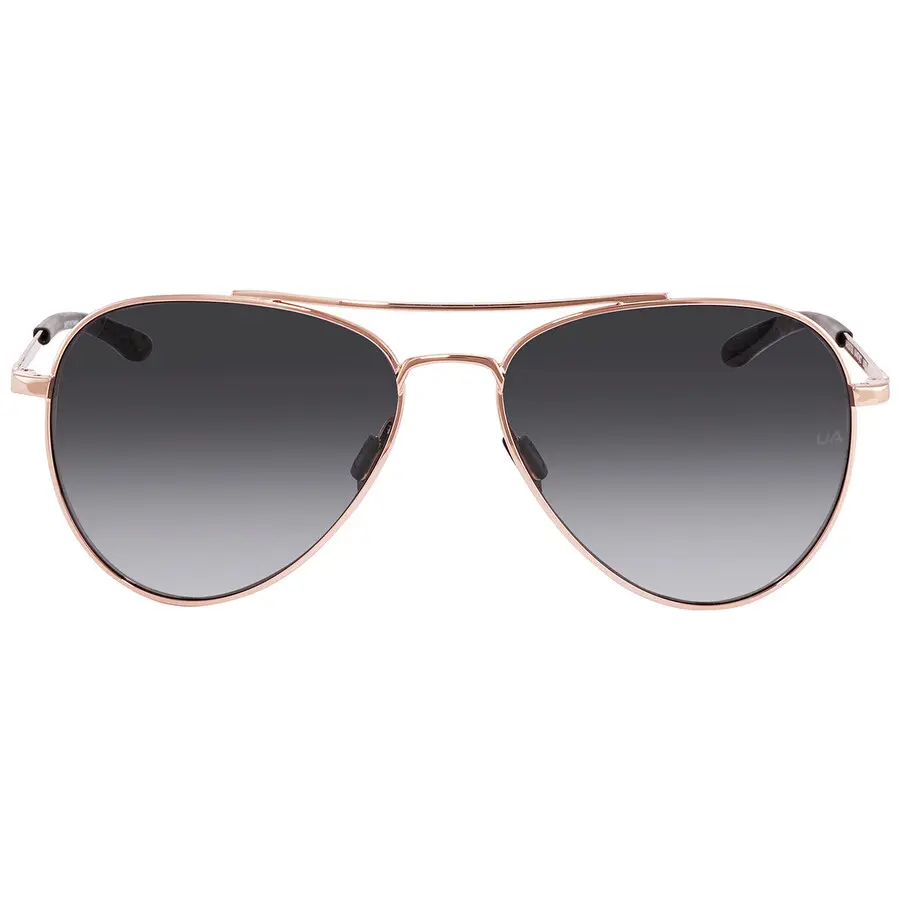 Under Armour Dark Grey Gradient Pilot Unisex Sunglasses