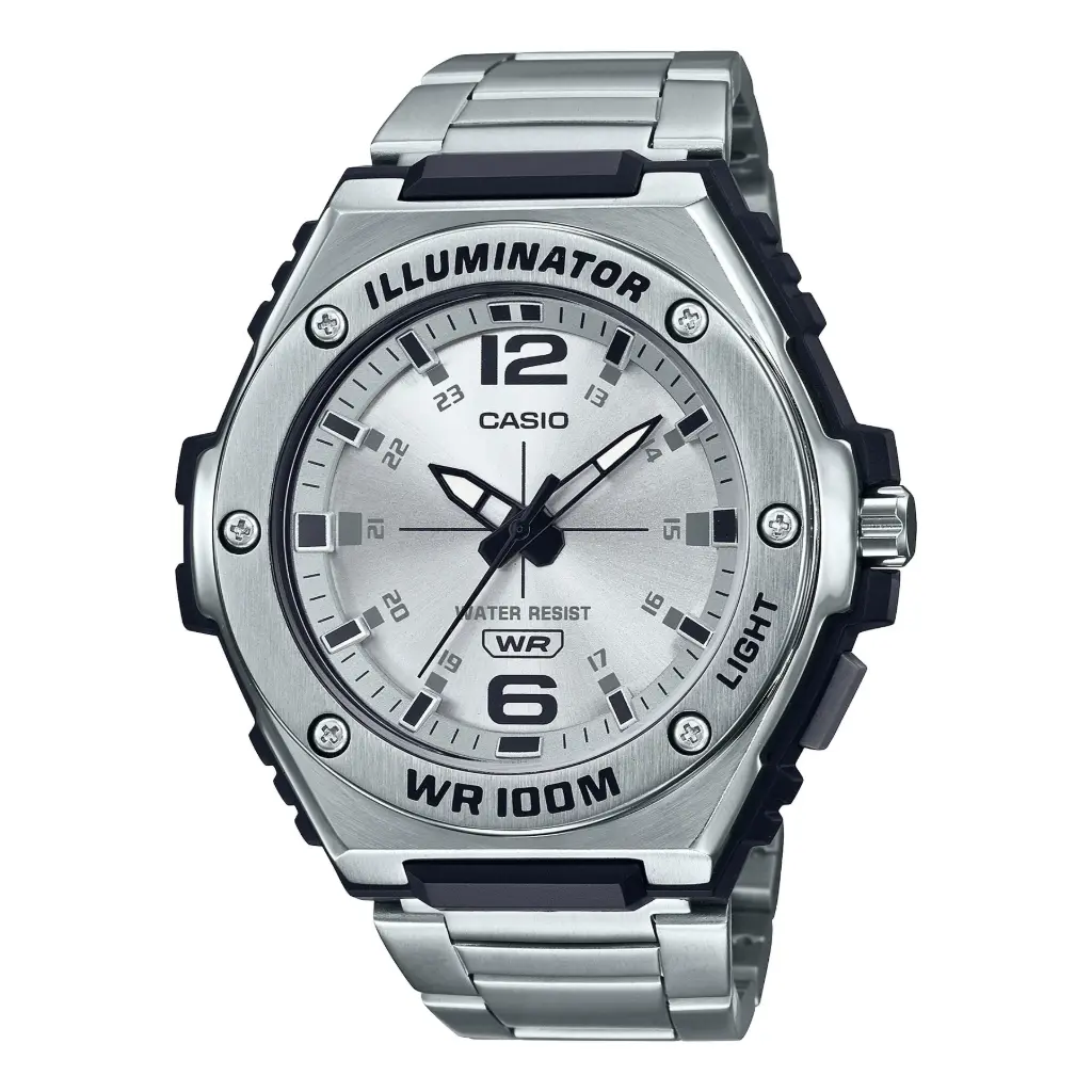 CASIO STAINLESS STEEL WATCH MWA-100HD-7AVDF