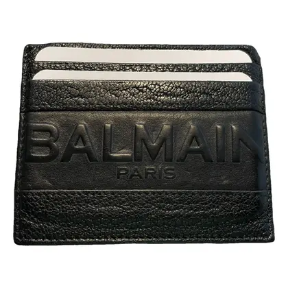 Balmain Leather Card Holder