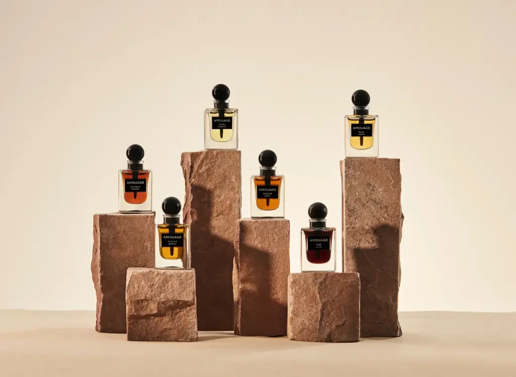 AMOUAGE  Attar LUXURY PURE PERFUME SET 
