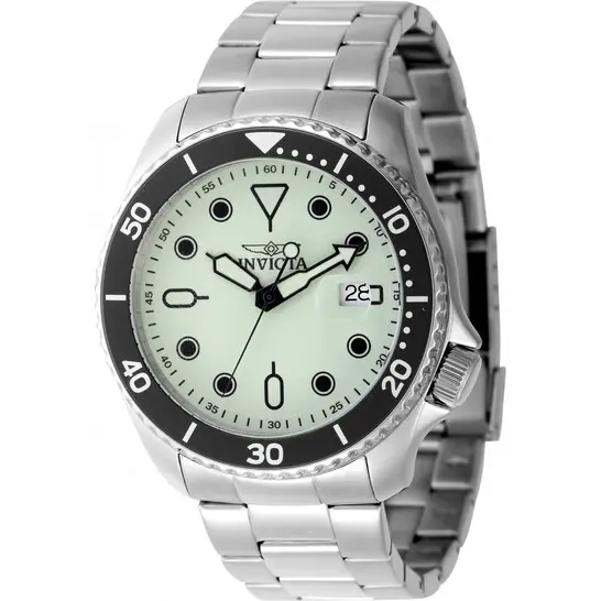 Invicta Pro Diver Date Luminous Green Dial Men's Watch