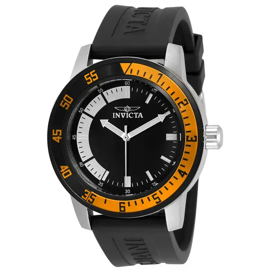 Invicta Specialty Quartz Black Dial Men's Watch