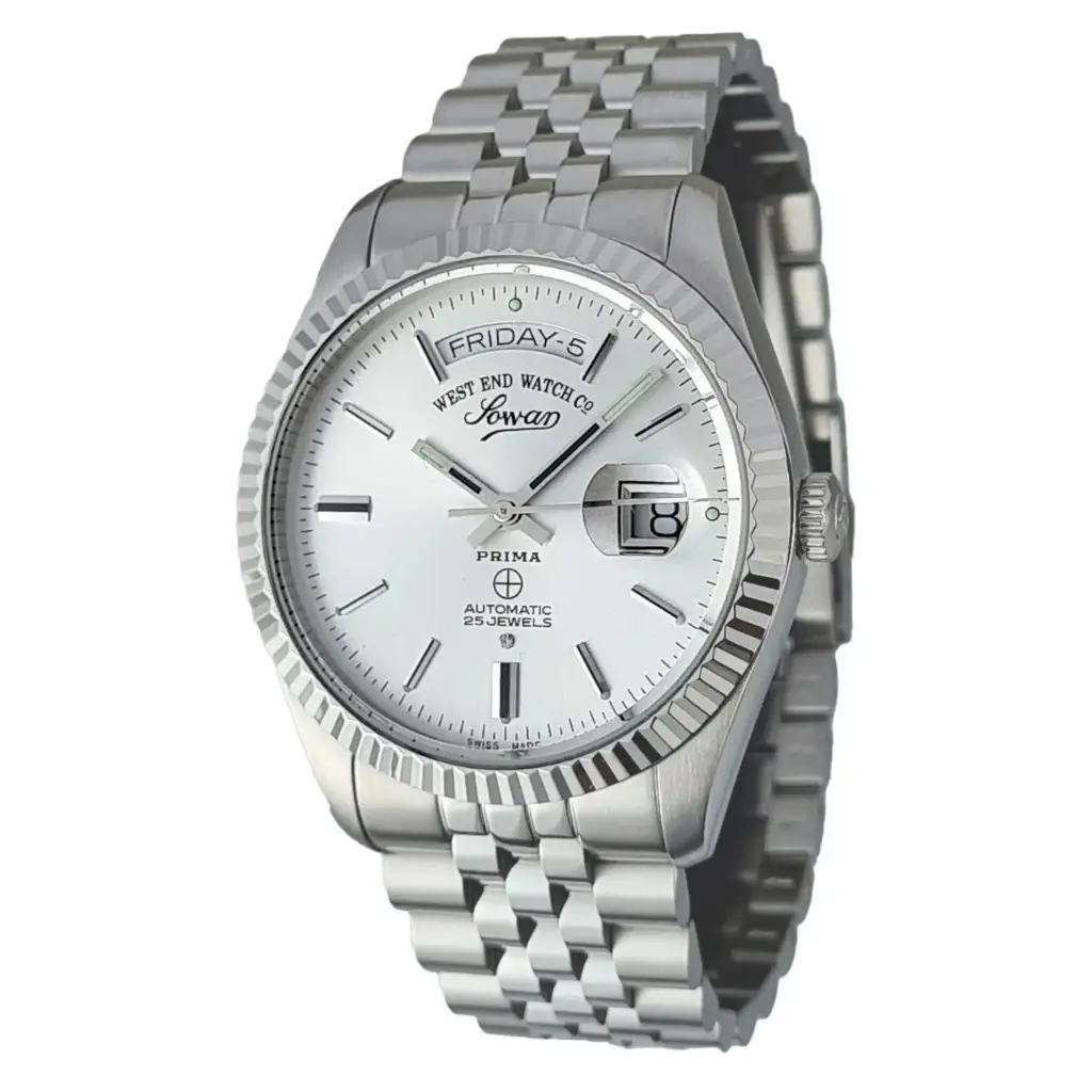 West End Men's Silver Dial Automatic Watch 