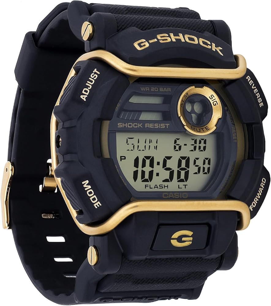 ساعة Casio G-Shock GD-400  رجالية GD-400GB-1B2DG