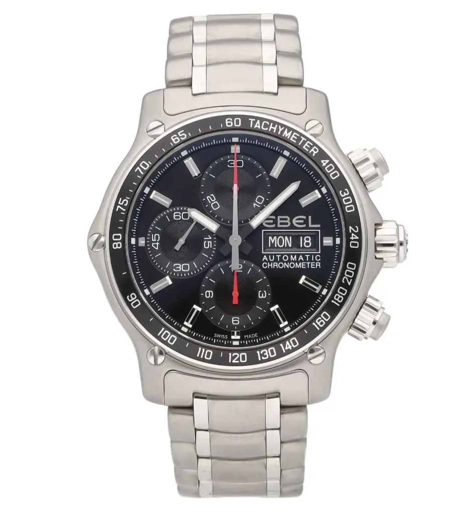 Ebel 1911 Discovery Chronograph Black Automatic Men’s Watch