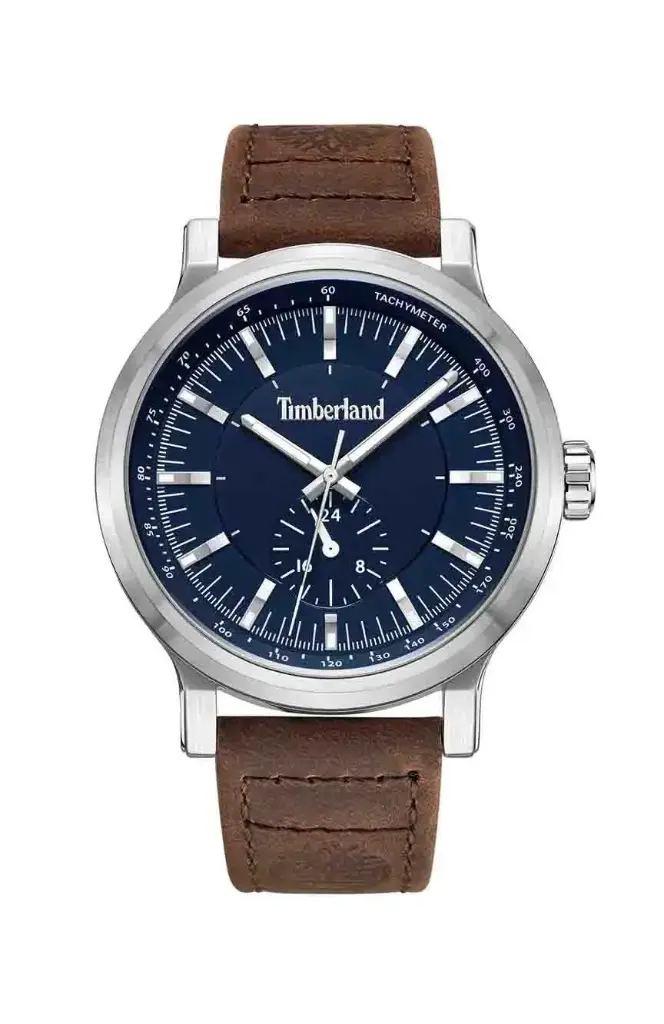 Timberland Men's quartz watch with leather strap