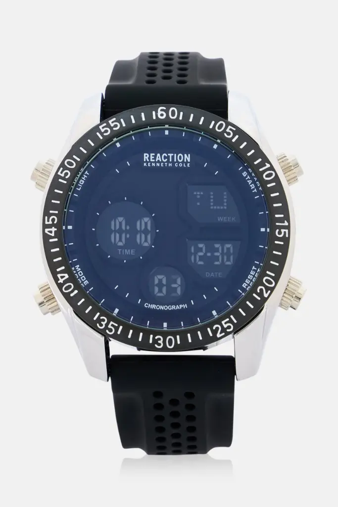 [KRWGP7009005] ساعة Reaction Kenneth Cole رجالية KRWGP7009005