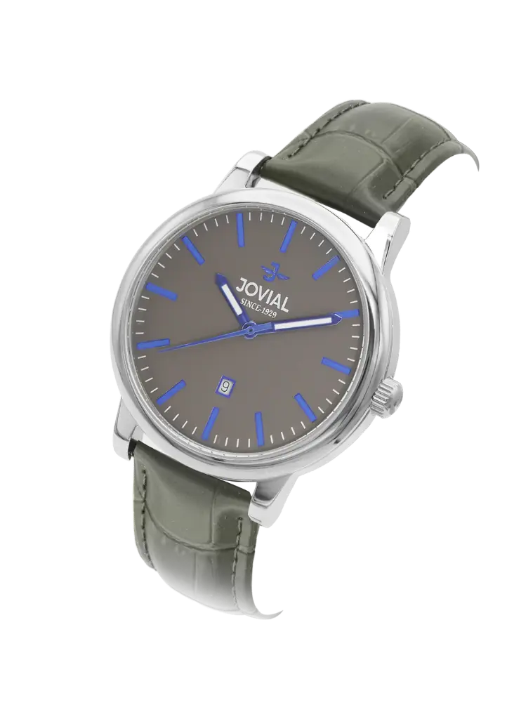 JOVIAL LEATHER MEN'S WATCH