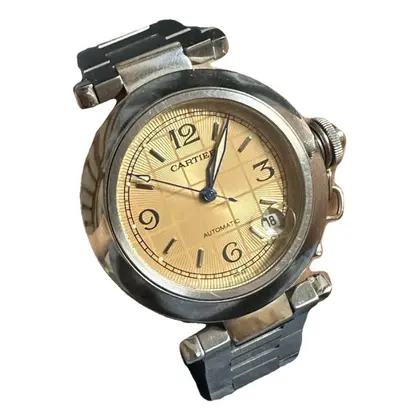 Cartier Men"S Stainless Steel Watch