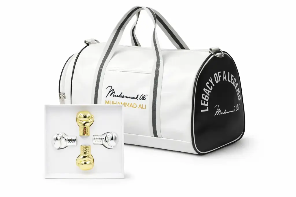Muhammad Ali Gift Set — Four Fragrances and Sports Duffel Bag