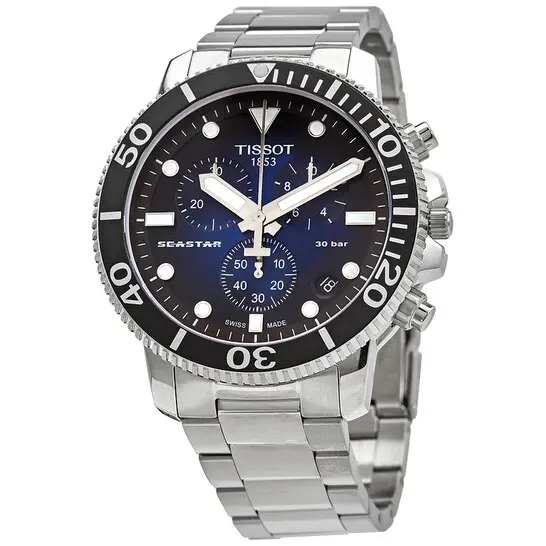 Tissot Seastar Chronograph Quartz Men's Watch 
