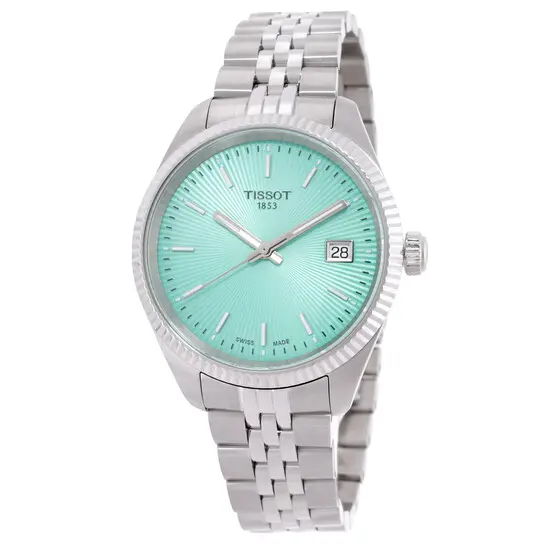 Tissot Ballade Women Quartz Light Green Dial adies Watch