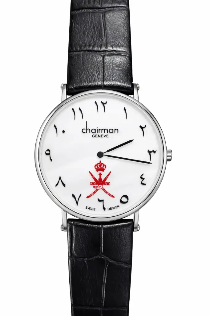 Chairman Geneve Leather Watch 