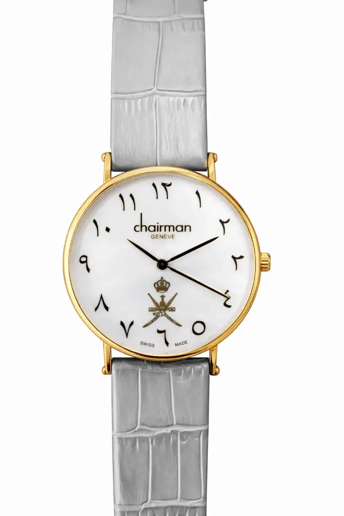 Chairman Geneve Leather Watch 