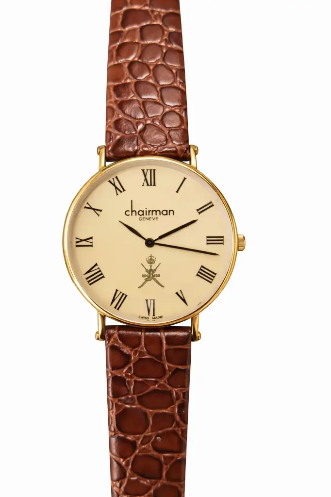 Chairman Geneve Leather Watch 