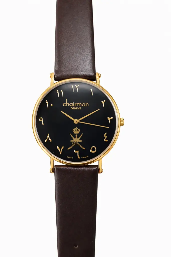 Chairman Geneve Leather Watch