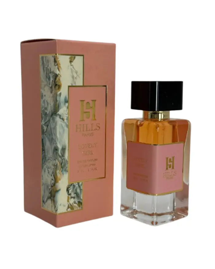 HILLS PARIS LOVELY GIRL EDP PERFUME 50ML  