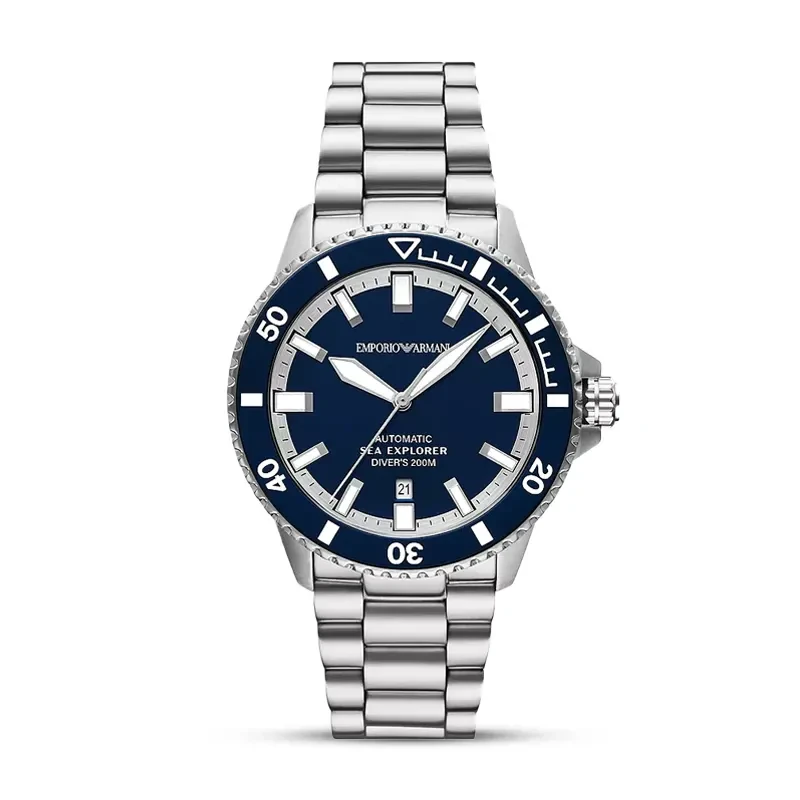 Emporio Armani Sea Explorer Automatic Bule Dial Watch 