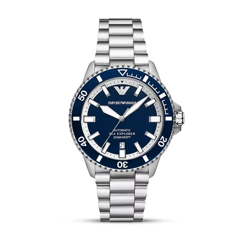 Emporio Armani Sea Explorer Automatic Bule Dial Watch 