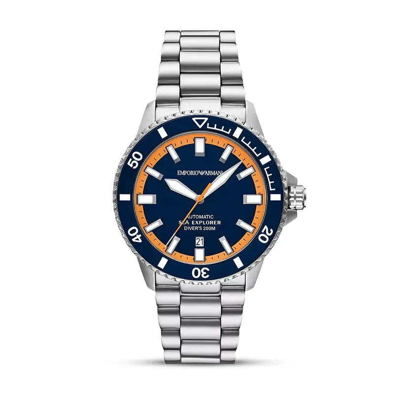 Emporio Armani Sea Explorer Automatic Bule Dial Watch 