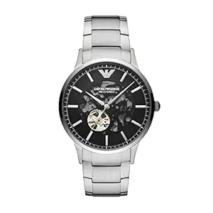 Emporio Armani Renato Analog Black Dial Watch  
