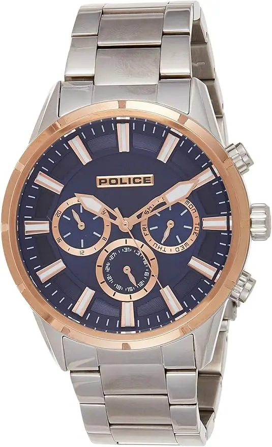 [P 15521JSTR-03M] ساعة Police Weston رجالية P 15521JSTR-03M