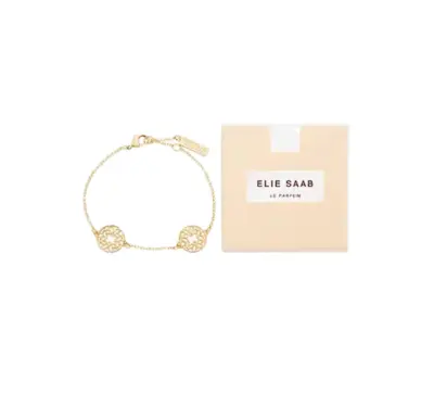 [ELIE00051] ELIE SAAB LE PARFUM GOLD BRACELET