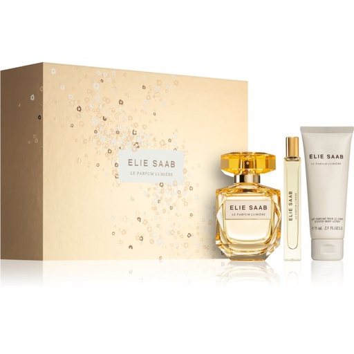 [ELIE00049] ELIE SAAB LE PARFUM LUMIERE (W) SET EDP 90ML + EDP 10ML + BL 75ML