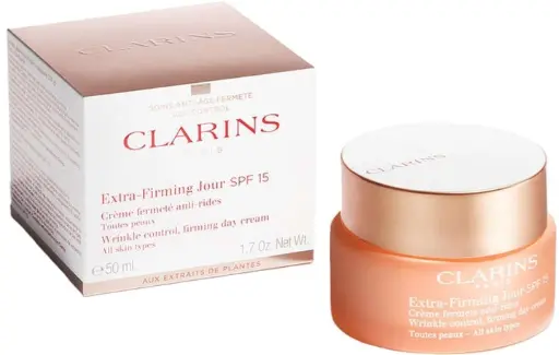 CLARINS EXTRA-FIRMING JOUR WRINKLE CONTROL DAY CREAM ALL SKIN TYPES 50 ML  