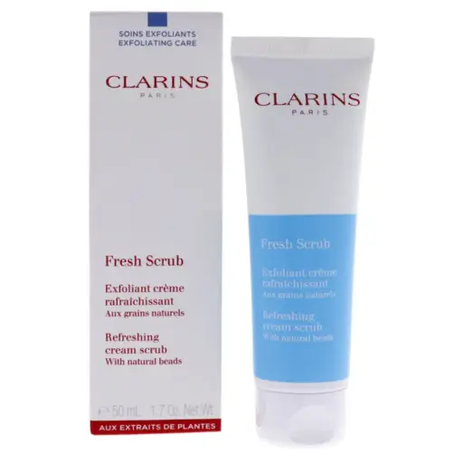 [FRESH SCRUB] CLARINS FRESH SCRUB REFRESHING CREAM SCRUB 50 ML  