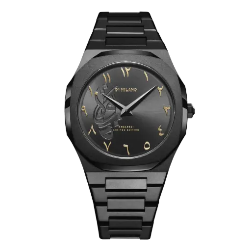 [D1-KHBJ04] D1 Milano Limited Edition Arabic Index Watch 