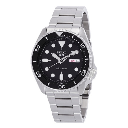 [SRPD55K1] SEIKO WATCH STEEL BLACK DAIL
