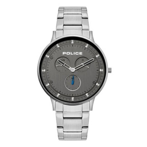 [PL.15968JS/39M] POLICE WATCH PL G BERKELEY SS CASE BLK DIAL SIL BRACELET