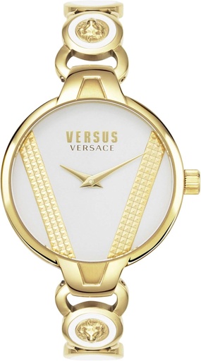[V WVSPER0219] VERSUSVERSACE WATCH VS SAI GER-L GP CAS WHT DIAL GP BRT