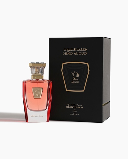 [6291107645490] BURGUNDY PARFUM EDP 50ML HIND AL OUD