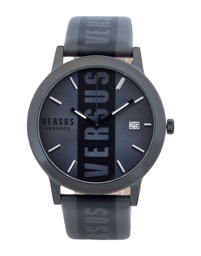 [V WVSPLN0419] 'Versus Barbes' Stainless Steel Fashion Analogue Quartz Watch