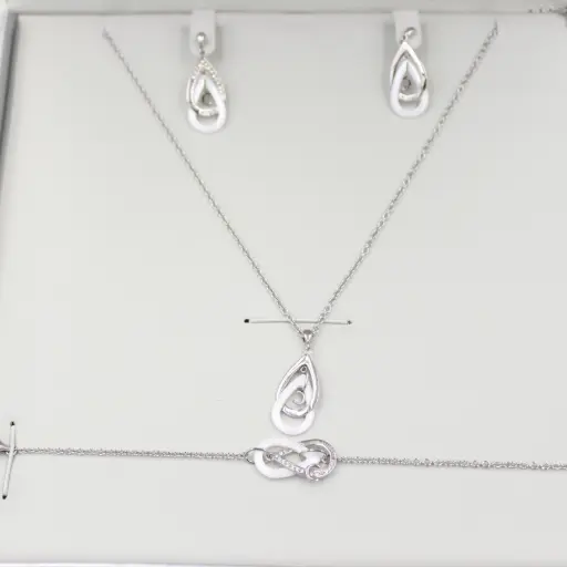 [XC CRJ R41462WZ-NEB] CERRUTI ACC NKL+ERG+BR (3PC SET) XC CRJ R41462WZ-NEB
