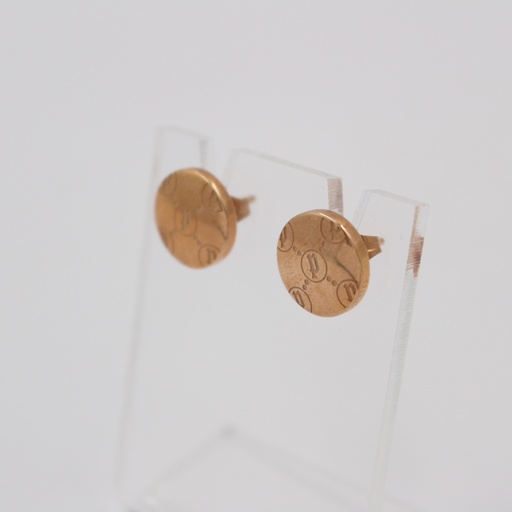 [P PJ 25745ESRG/03] POLICE LADIES ROSE GOLD PLATED EARRING
