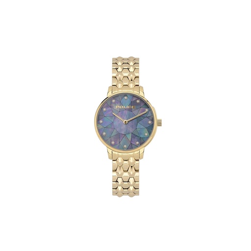 [PL.15700LSG/D58M] POLICE MENS WATCH GOLD DIOMONDS PL.15700LSG/D58M