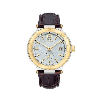 [A133100] AIGNER WATCHE STAINLESS STEEL LEATHER A133100