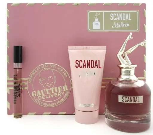 [8435415036405] JEAN PAUL GAULTIER SCANDAL (W) EDP PERFUME SET PINK