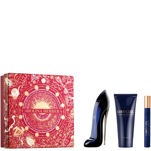 [31881] Carolina Herrera Good Girl 80ml & 10ml EDP & 100ml Body Lotion Gift Set