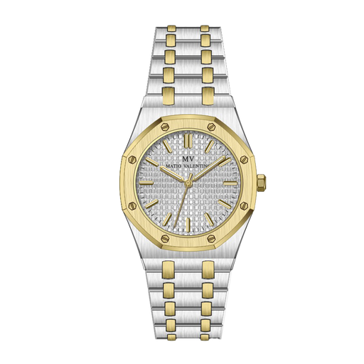 [MV6565L-4] MATIO VALENTINO (W) WATCH 2 TONE 3D DIAL