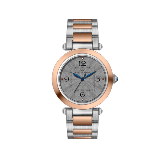 [MV6560-2] MATIO VALENTINO (W) WATCH 2 TONE GREY DIAL 