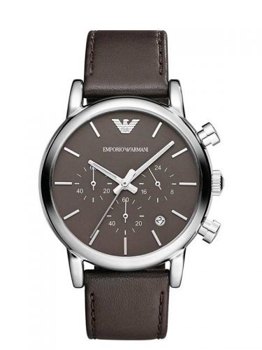Emporio Armani Classic Chronograph Stainless Steel Watch 41mm AR1734