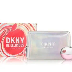 DKNY BE DELICIOUS FRESH BLOSSOM (W) SET EDP 100ML + B/MIST 125ML + POUCH 