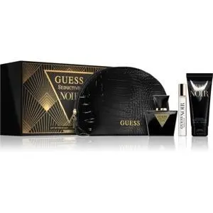 GUESS SEDUCTIVE NOIR (W) SET EDT 75ML + BL 100ML + EDT 15ML + POUCH 