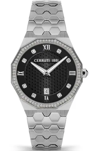 [CIWLH2115201] CERRUTI1881 WATCH (W) Jesina Crystals Silver Stainless Steel Bracelet