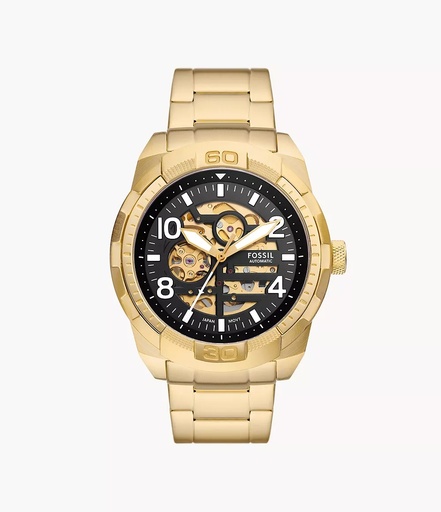 Fossil Bronson Automatic Gold-Tone Stainless Steel Watch