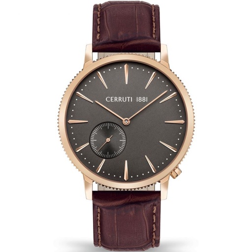 Gents Cerutti1881 Watch (M) Brown Strap